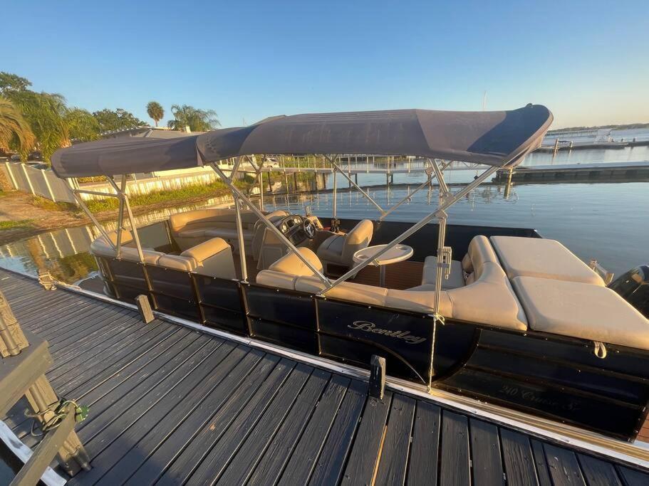 Lakefront Duplex With Pontoon Boat 3 Bed House Mount Dora Exteriör bild