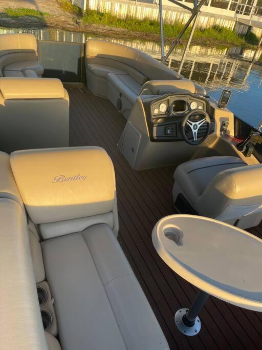 Lakefront Duplex With Pontoon Boat 3 Bed House Mount Dora Exteriör bild