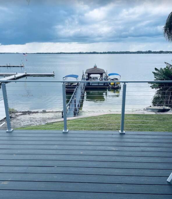 Lakefront Duplex With Pontoon Boat 3 Bed House Mount Dora Exteriör bild